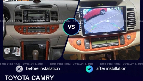Màn hình DVD Android xe Toyota Camry 2003 - 2005 | Zestech Z500
